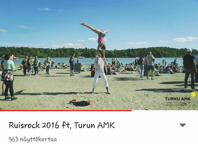 Screenshot: YouTube: Ruisrock 2016 ft. Turun AMK